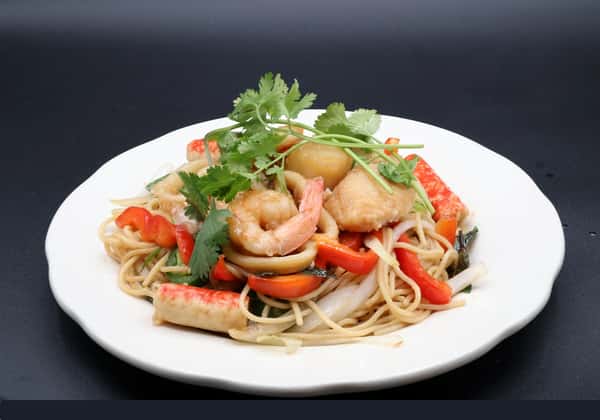 Seafood Drunken Noodles