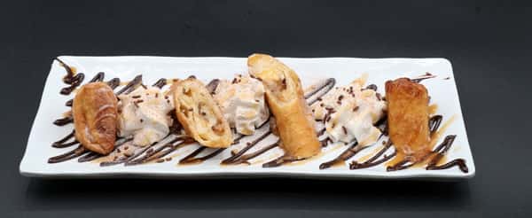 Fried Banana Cheesecake