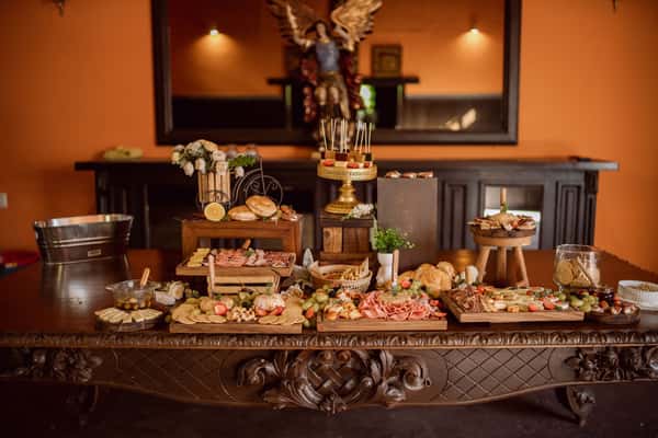 a-beautifully-arranged-buffet-table-featuring-a-variety