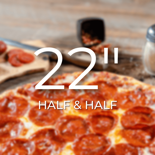 22" Half & Half Pie