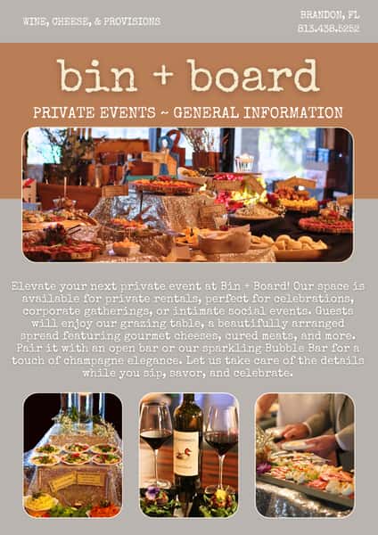 Private Party Info