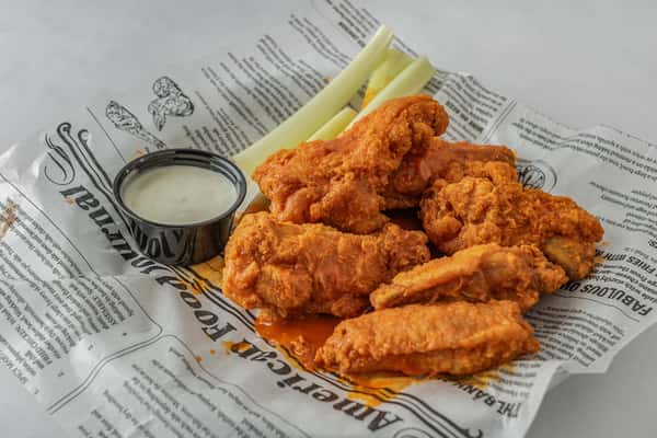 Traditional Chicken Wings (6)