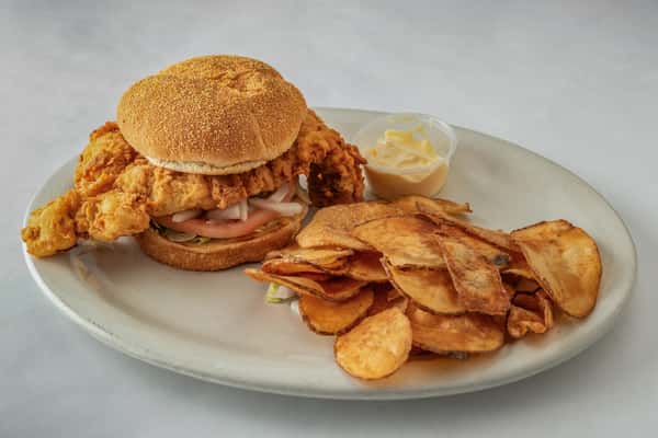 Pork Tenderloin Sandwich