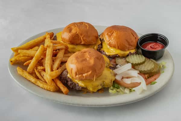 3 Classic Burger Sliders