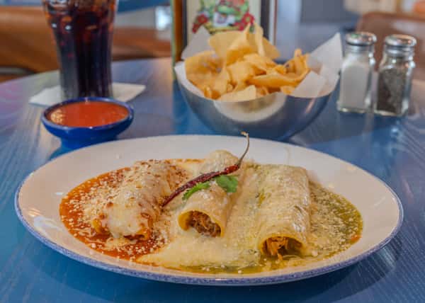 Enchiladas Bandera