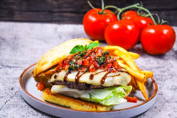 Bruschetta Burger