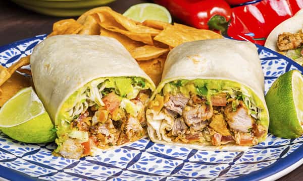GRILLED AHI TUNA BURRITO