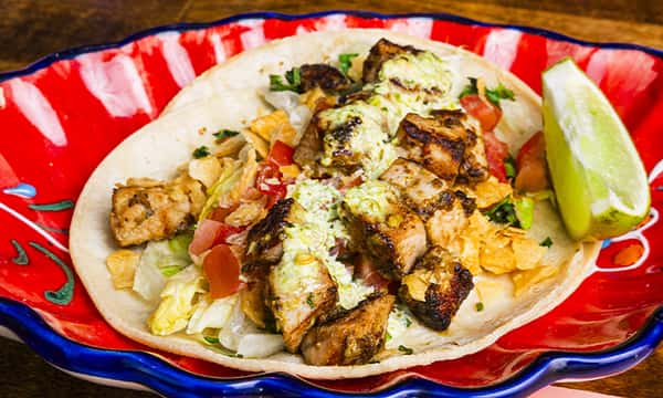 GRILLED AHI TUNA TACO