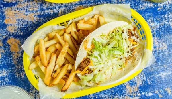 KIDS CHICKEN TACO