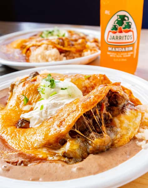 PULLED PORK ENCHILADAS