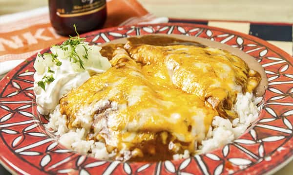 FAJITA ENCHILADAS