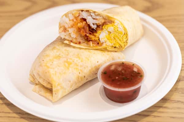 Small Breakfast Burrito - Rubi's Grill and Frosty Freeze - American ...