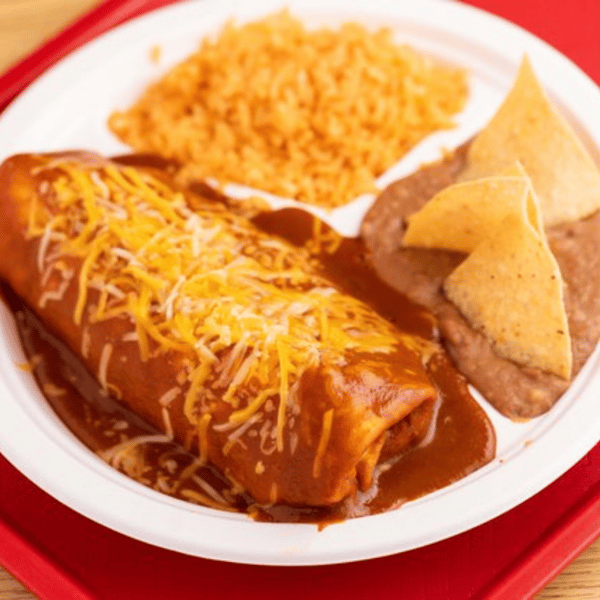 Wet Burrito Plate