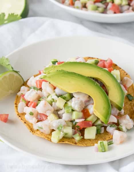 Tostada de Ceviche