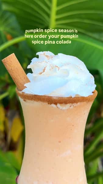 Pumpkin Spice season is here! Order your Pumpkin Spice Pina Colada. šš
#newflavor #pumpkinspice #fallishere #viral #houstoneats