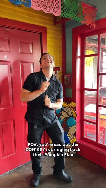 Only 3 more days until October 1st! šš
Make sure you come by the DONāKEY and treat yourself to our delicious Pumpkin Flan! š®āØ
Comment below if weāll be seeing you on the 1st! šš
#funny #flan #mexicanfood #houstoneats #viral