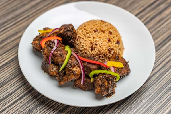 Fried Pork or Jerk Pork