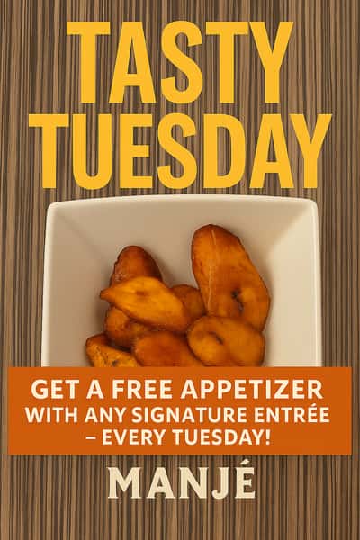 Tasty Tuesday FREE appetizer