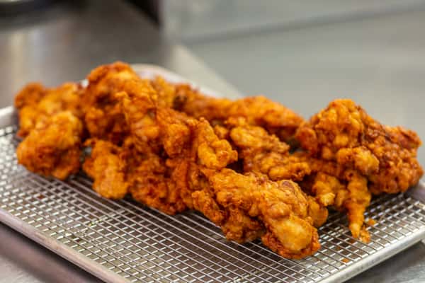 Tray Fried chicken