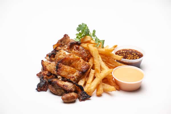 ROASTED CHICKEN (6oz) & FRIES
