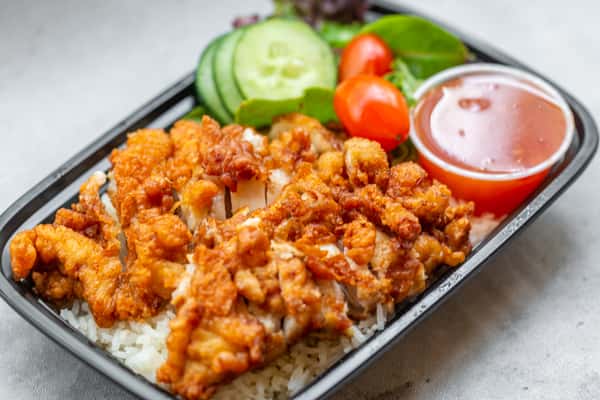 CRISPY FRIED CHICKEN BOWL