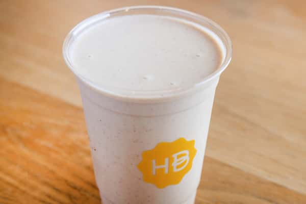 Peanut butter chocolate protein smoothie blended into a creamy, nutrient-rich beverage for breakfast, recovery, or a healthy snack.