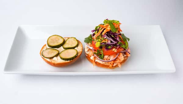 Blackened Salmon Sandwich