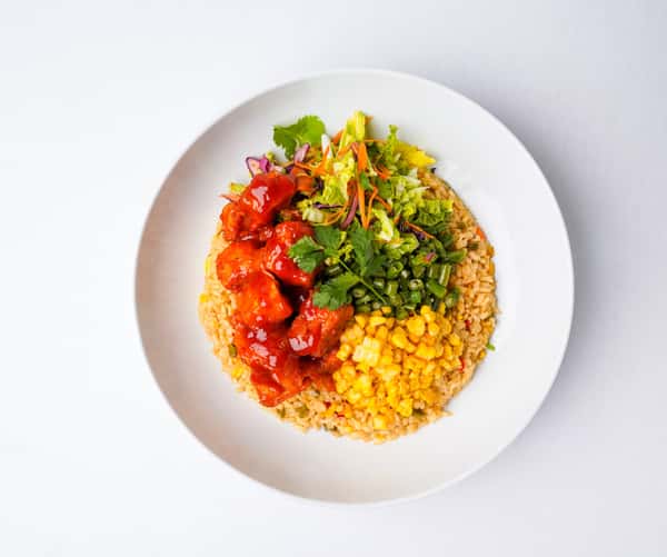 BBQ Tofu bowl