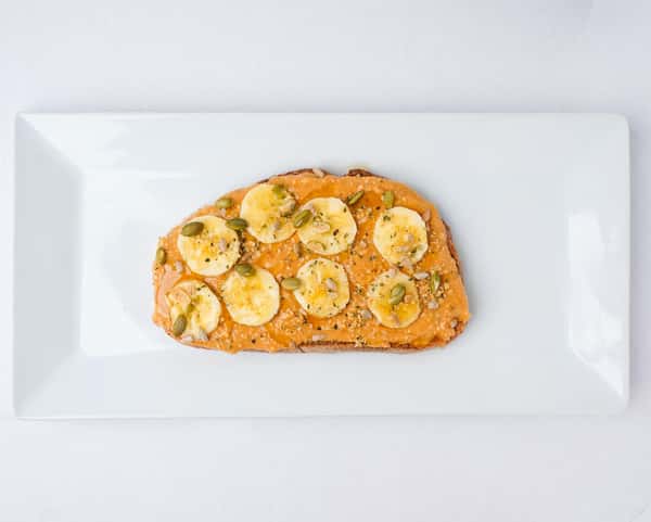 Peanut Butter & Banana Toast