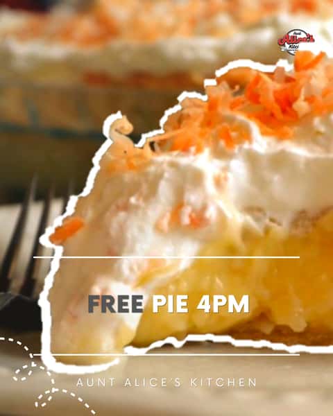 Everybody downtown's talking pizza today, the Colorado Pizza Festival is at 4th and Kimbark starting at 1. We'll be here doing what we do: free pie tonight at 4, one slice of homemade cream pie with any dine-in meal.
Walk in. 1805 Main St, Longmont.

 #FreePieSaturday #LongmontCO #LongmontEats #HomemadePie