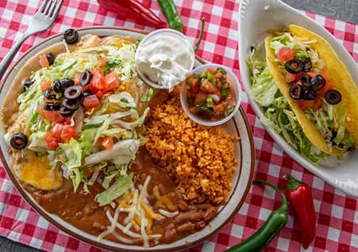 Grande mexican platter