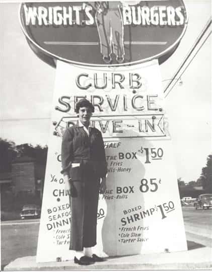 Early curb girl