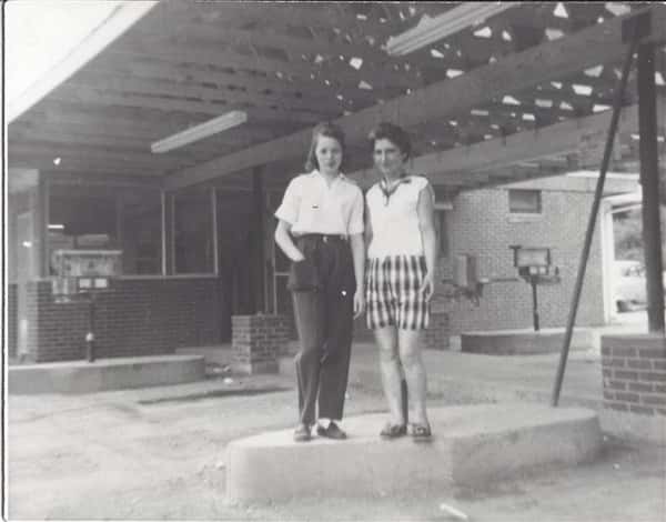 Annie and friend