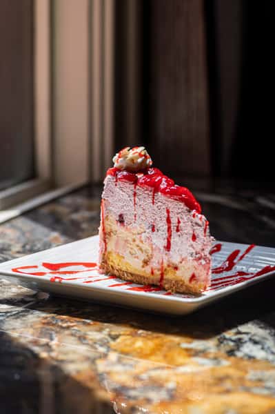 Almost Raspberry Cheesecake