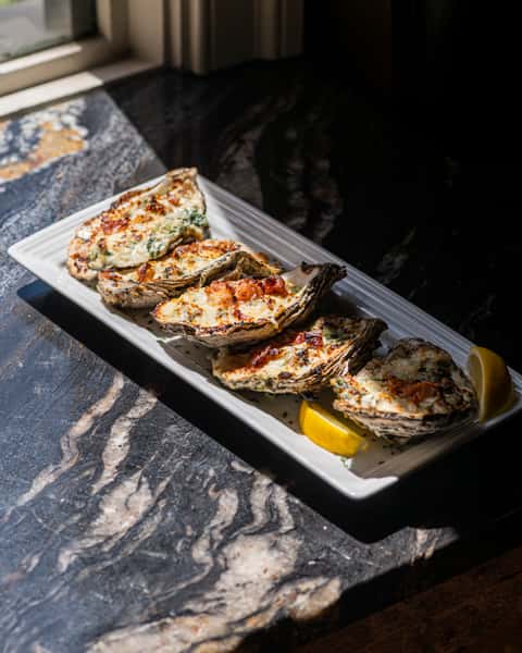 Oysters Rockefeller