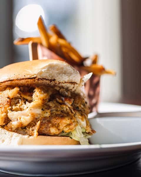 Crab Cake Sandwich