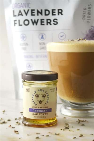 Lavender Honey Fields Latte