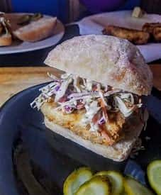 Fried Tofu Sandwich