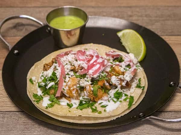 Pollo Asado Taco