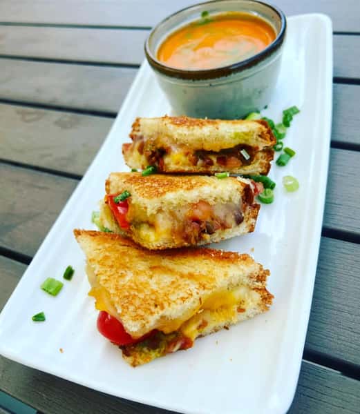 Grown Up Grilled Cheese & Tomato Soup