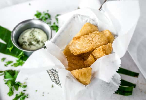 Truffle Cuban Yuca Fries