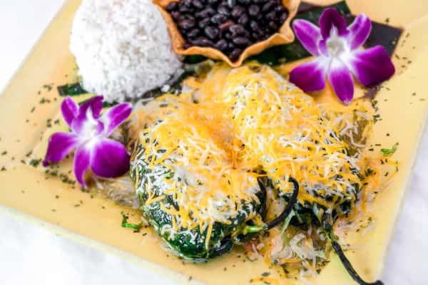 Stuffed Crabmeat Chile Rellenos