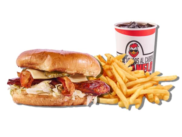 Hamburguesa de Pollo BBQ