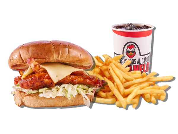 Hamburguesa Pollo Endiablada