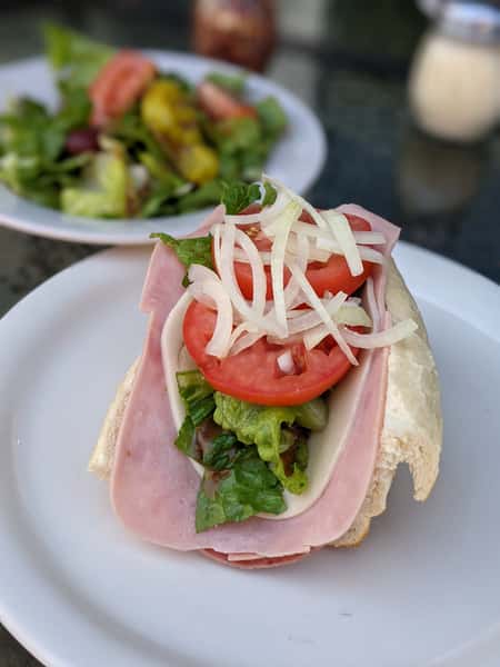 Half Sandwich & Salad