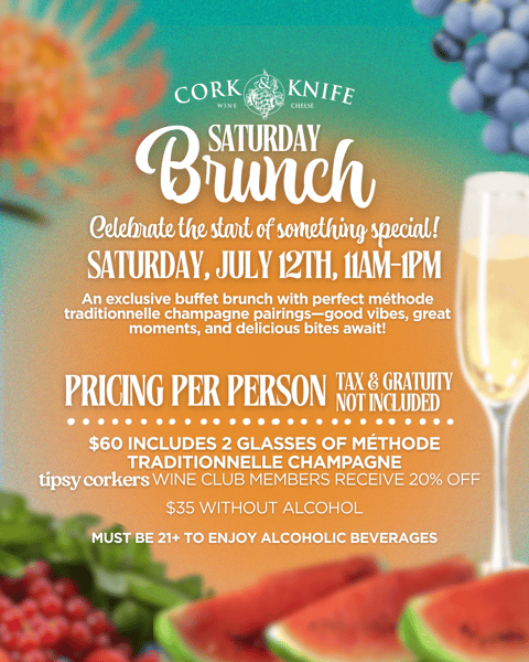 Saturday Brunch with 2 glasses