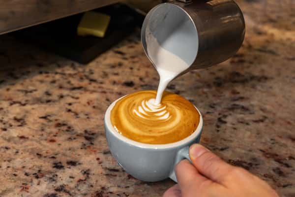 pouring