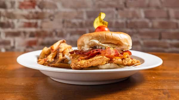 Build Your Own Fried Chicken Sandwich