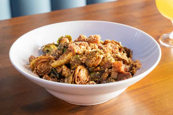 Crisped Brussels Sprouts