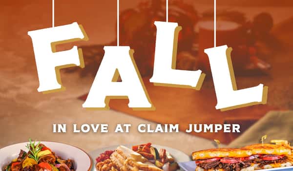 🍂 The countdown is ON! Your fall favorites are coming back to Claim Jumper September 23rd. Who's ready for a taste of fall? 🍁